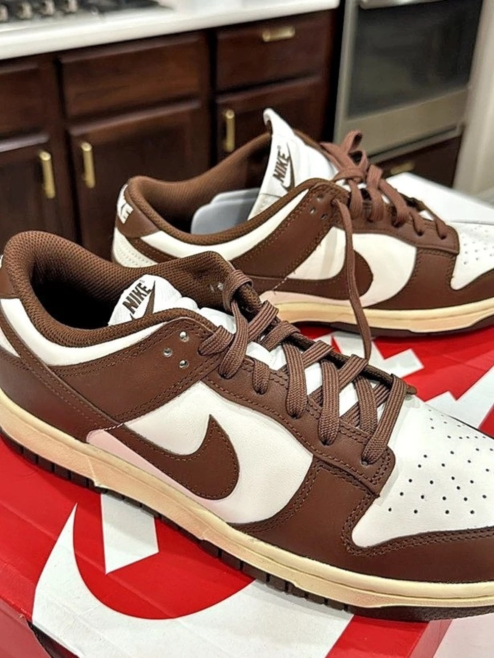 Nike Dunk Low 'Cacao Wow' Sneakers Brown & White US 11